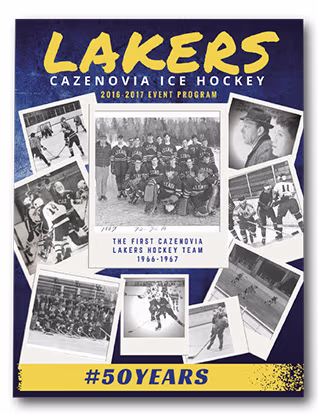 What type of quality can I expect from the printed sports programs?